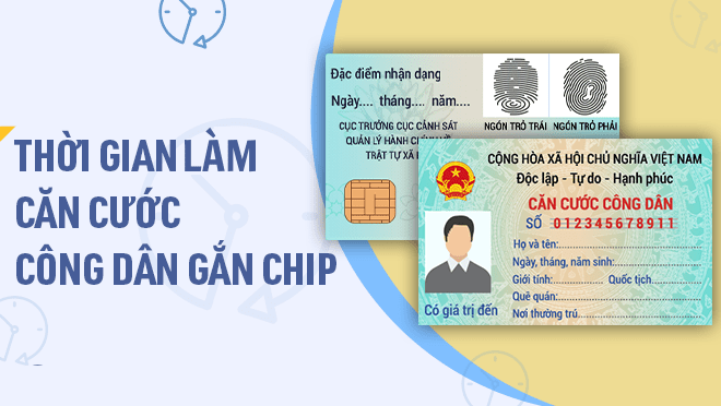 lịch làm thẻ căn cước công dân