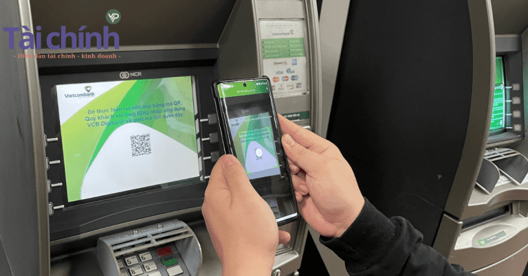 Rút Tiền Bằng Mã QR Vietcombank