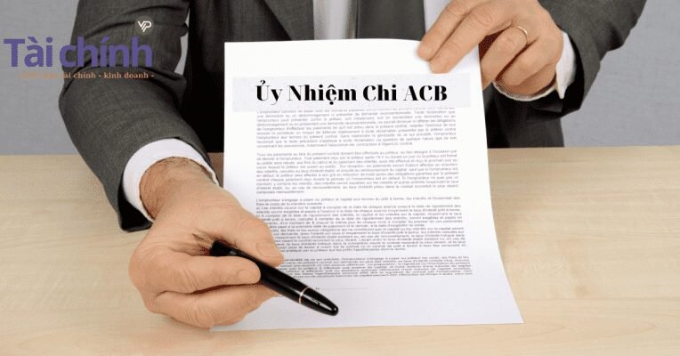 Giấy ủy nhiệm chi của ngân hàng ACB