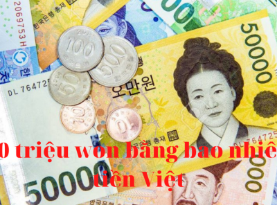 10 Triệu Won Bao Nhiêu Tiền Việt - Cập nhật 2023