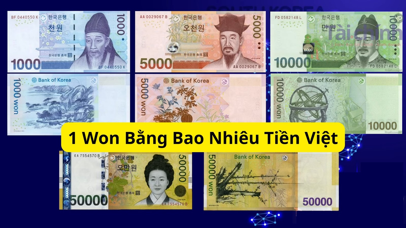 1 Won Bằng Bao Nhiêu Tiền Việt ? Tỷ giá 1 Won = VND 2022