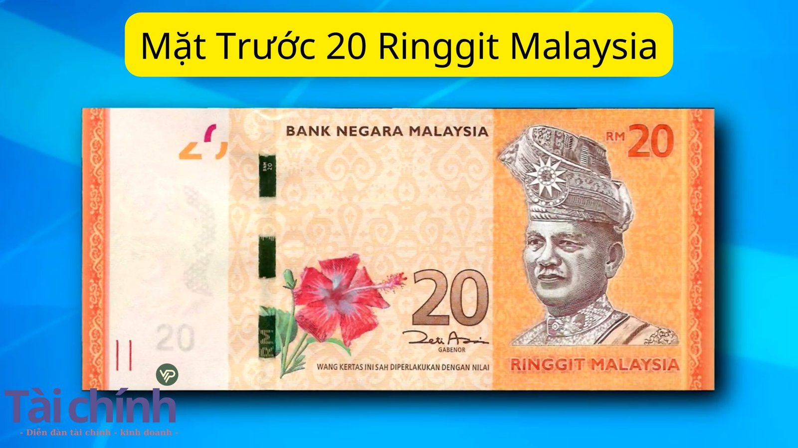 Mặt Trước 20 Ringgit Malaysia