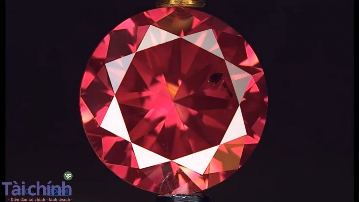 Kim Cương đỏ tự nhiên - Red Fancy Diamond
