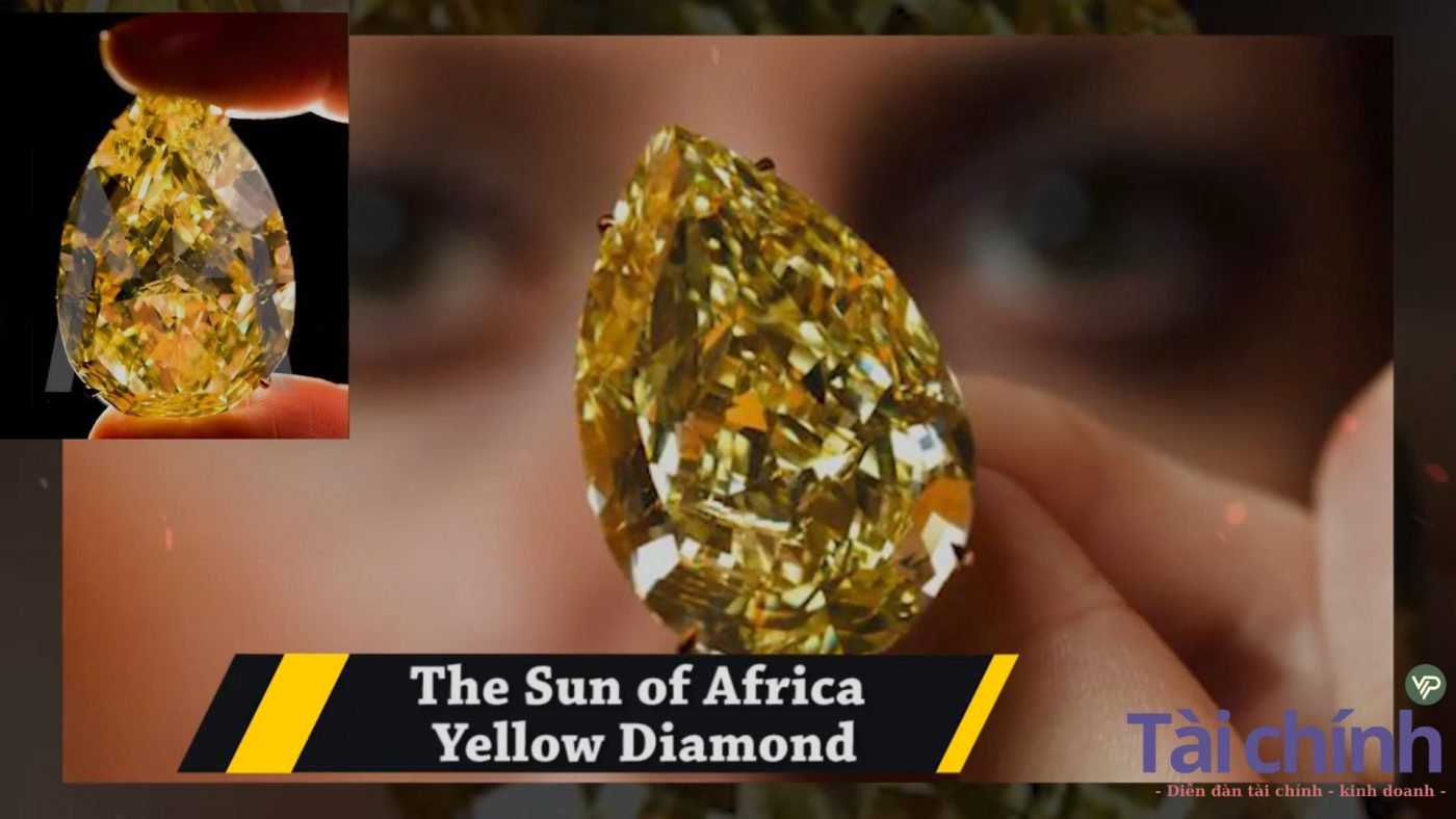 The Sun of Africa Yellow Diamond