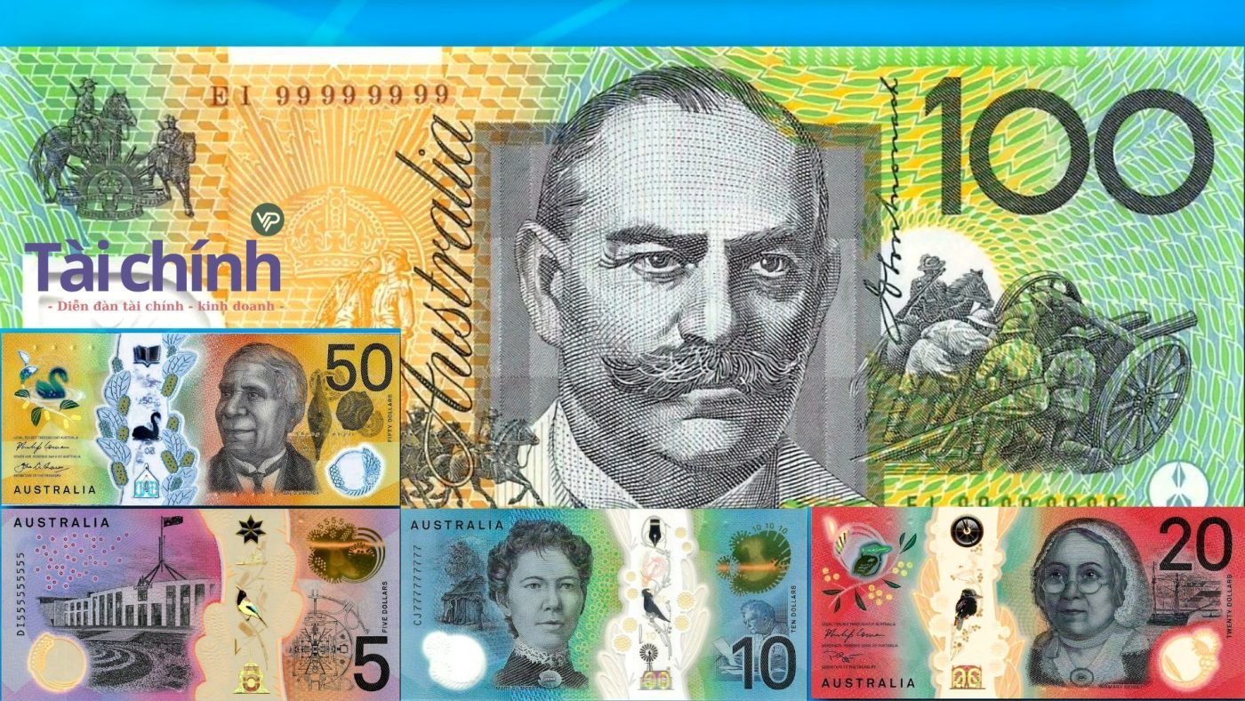 Mệnh giá tiền giấy Úc