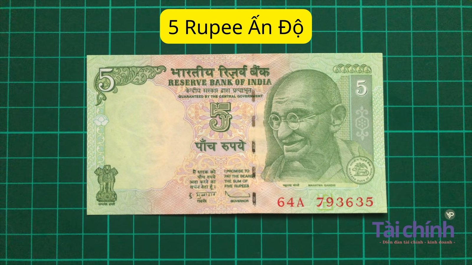 5 Rupee Ấn Độ