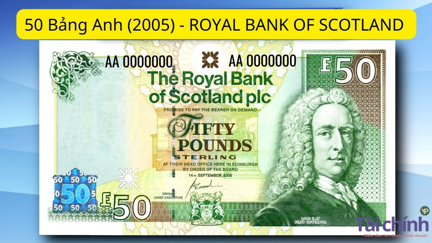 50 Bảng Anh (2005) - ROYAL BANK OF SCOTLAND