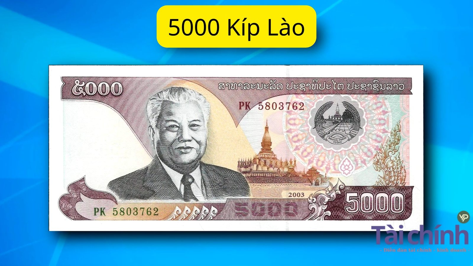 5000 Kíp Lào