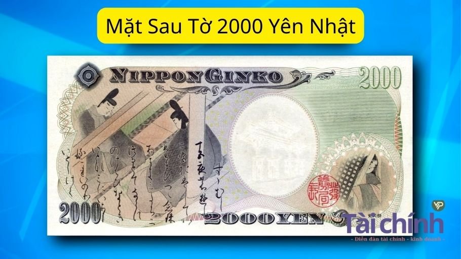 Mặt Sau Tờ 2000 Yên Nhật