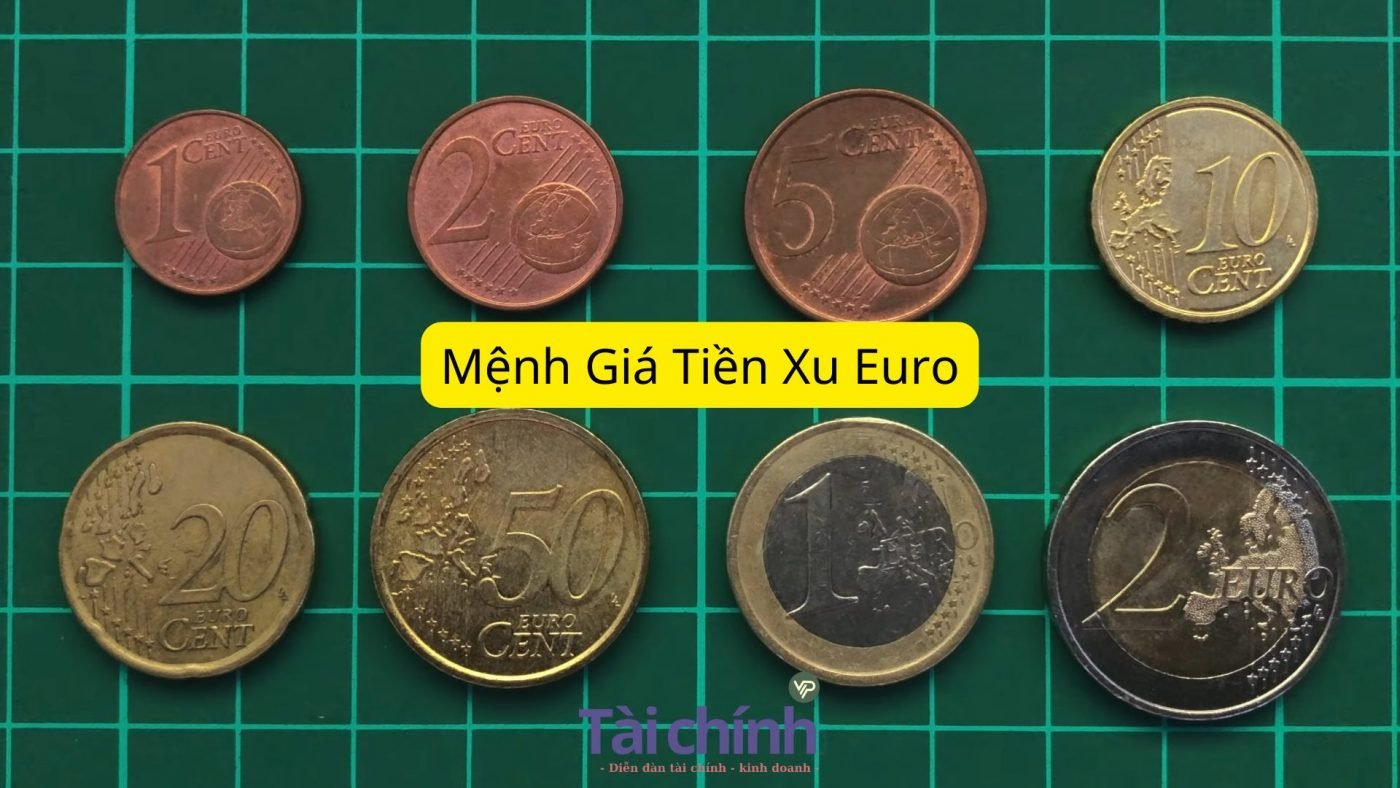 Mệnh Giá Tiền Xu Euro