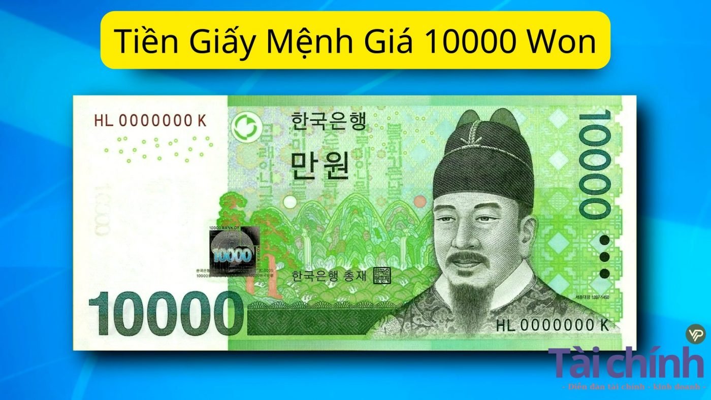 10000 Won Hàn Quốc