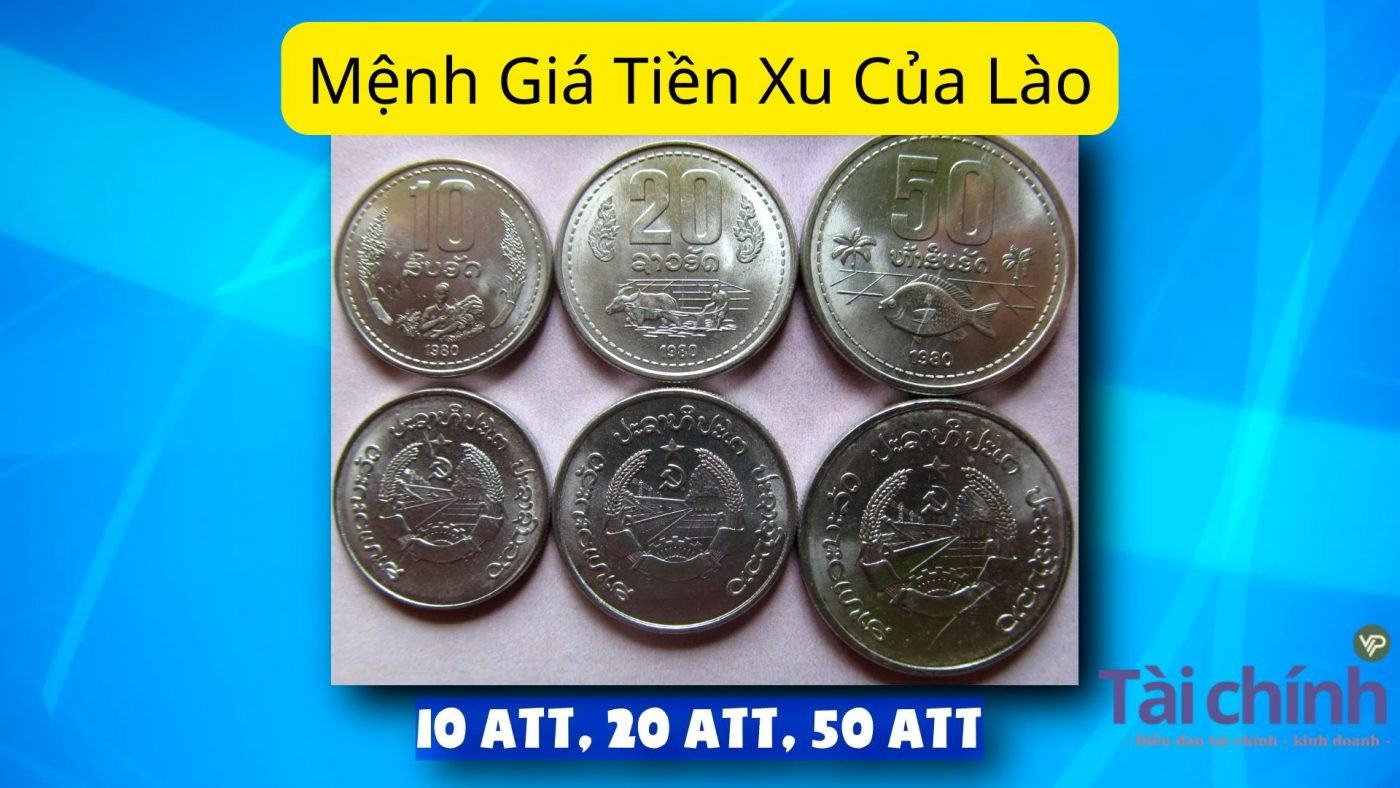 Mệnh giá tiền xu của Lào