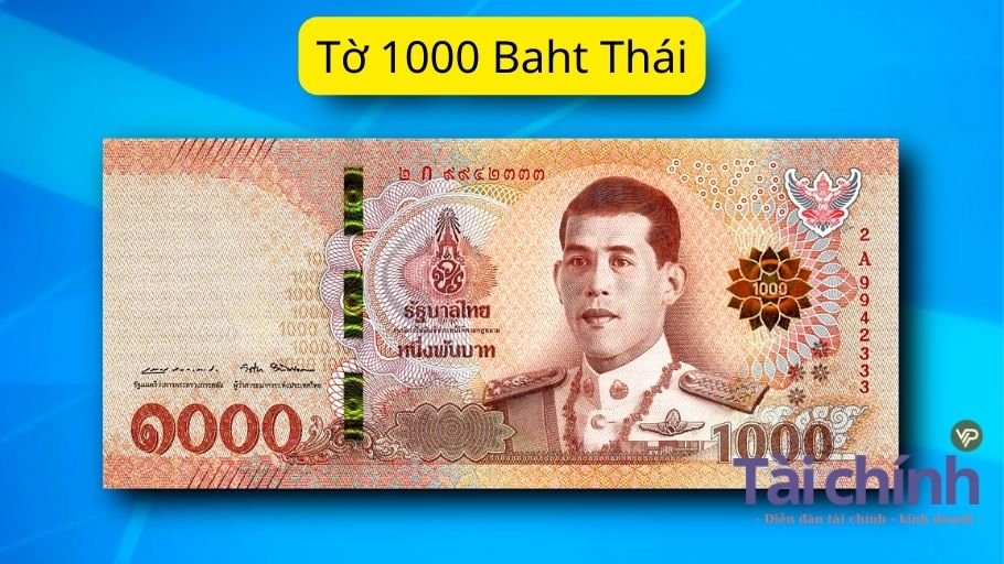Tờ 1000 Baht Thái