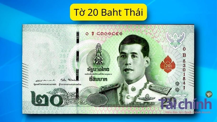 Tờ 20 Baht Thái