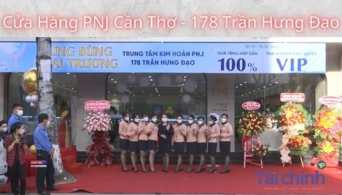 Cửa Hàng PNJ Cần Thơ - 178 Trần Hưng Đạo