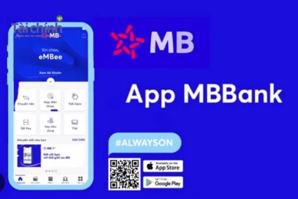 vay tien tren app MB Bank