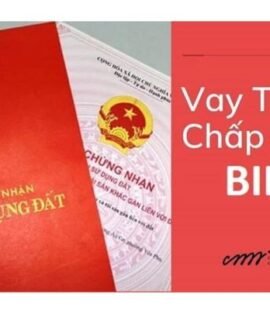 Vay vốn ngân hàng BIDV thế chấp sổ đỏ