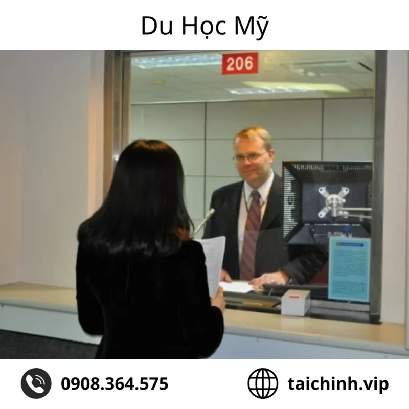 Chứng minh tài chính của người du học Mỹ của người bảo lãnh