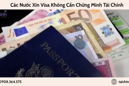 Các nước xin visa không cần chứng minh tài chính