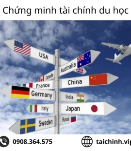 Dịch vụ chứng minh tài chính du học uy tín