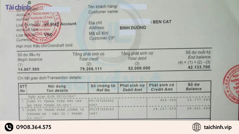 Chứng minh thu nhập