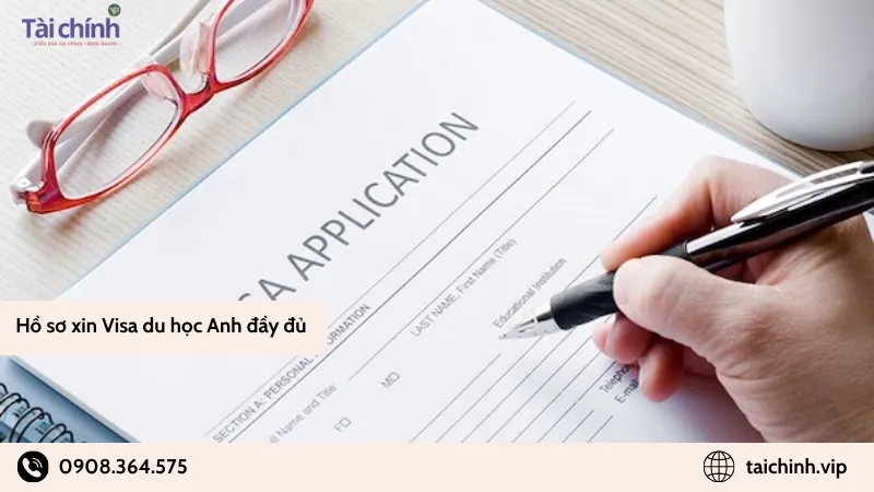 Hồ sơ visa du học anh