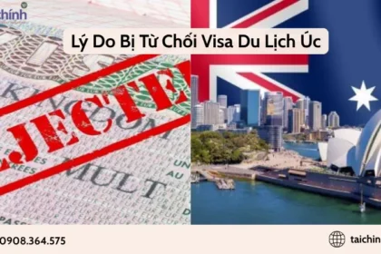 Lý do bị từ chối visa du lịch úc